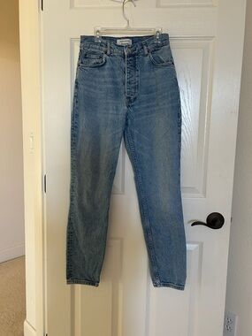 Reformation Light Blue Denim Jeans Used Good Condition